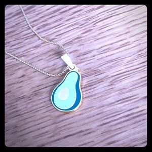 Alex and Ani gold avocado necklace